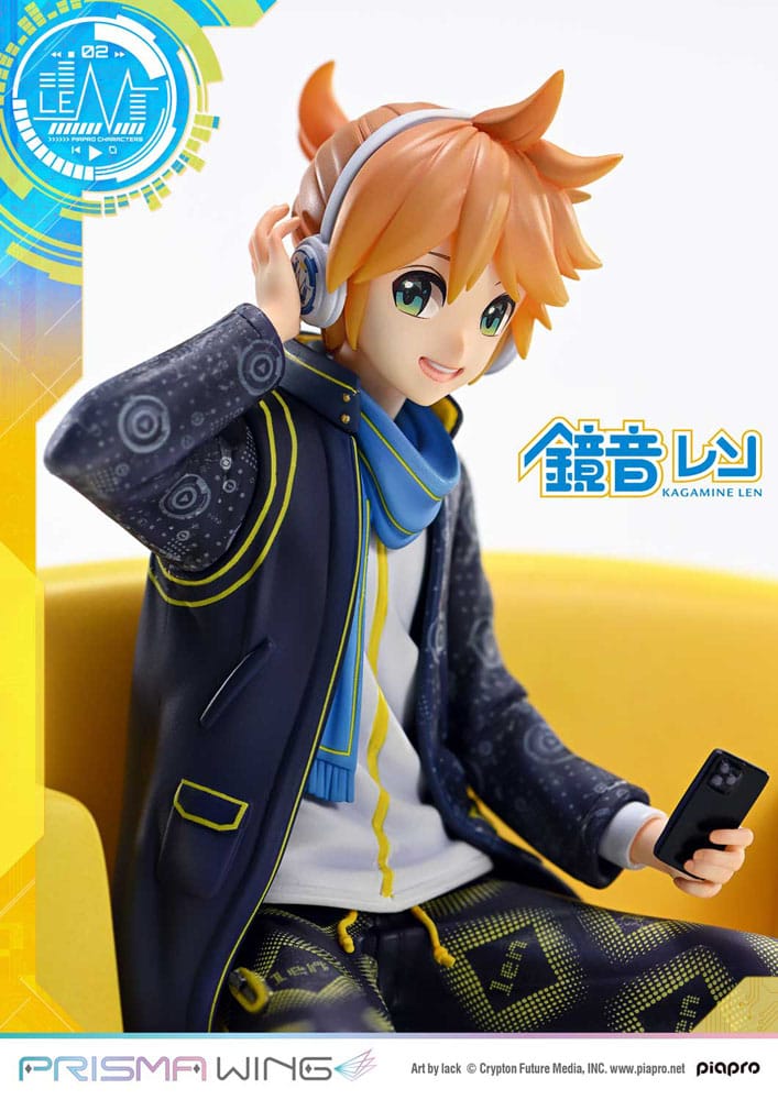 Vocaloid - Kagamine Len (Art by lack) 1/7 Scale - Piapro Characters Prisma Wing – Bild 23