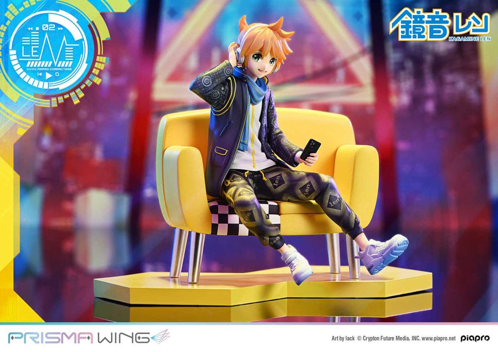 Vocaloid - Kagamine Len (Art by lack) 1/7 Scale - Piapro Characters Prisma Wing – Bild 3