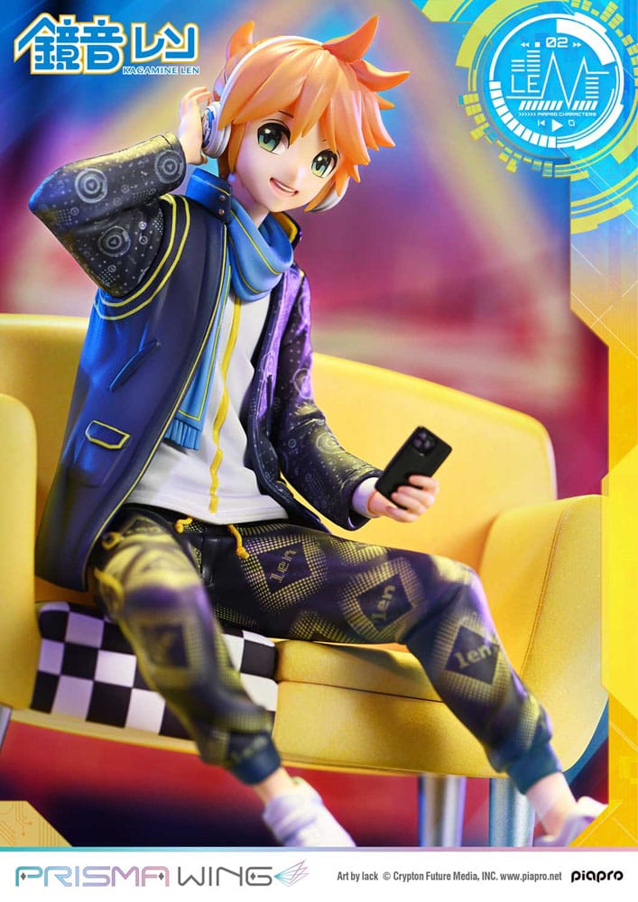 Vocaloid - Kagamine Len (Art by lack) 1/7 Scale - Piapro Characters Prisma Wing – Bild 4