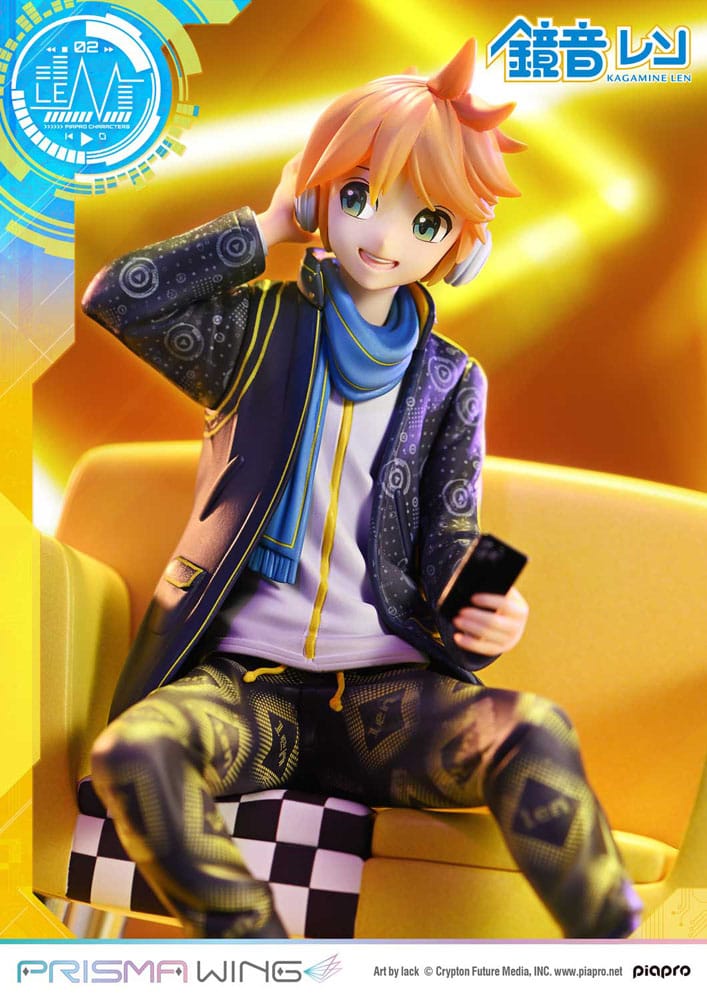Vocaloid - Kagamine Len (Art by lack) 1/7 Scale - Piapro Characters Prisma Wing – Bild 5