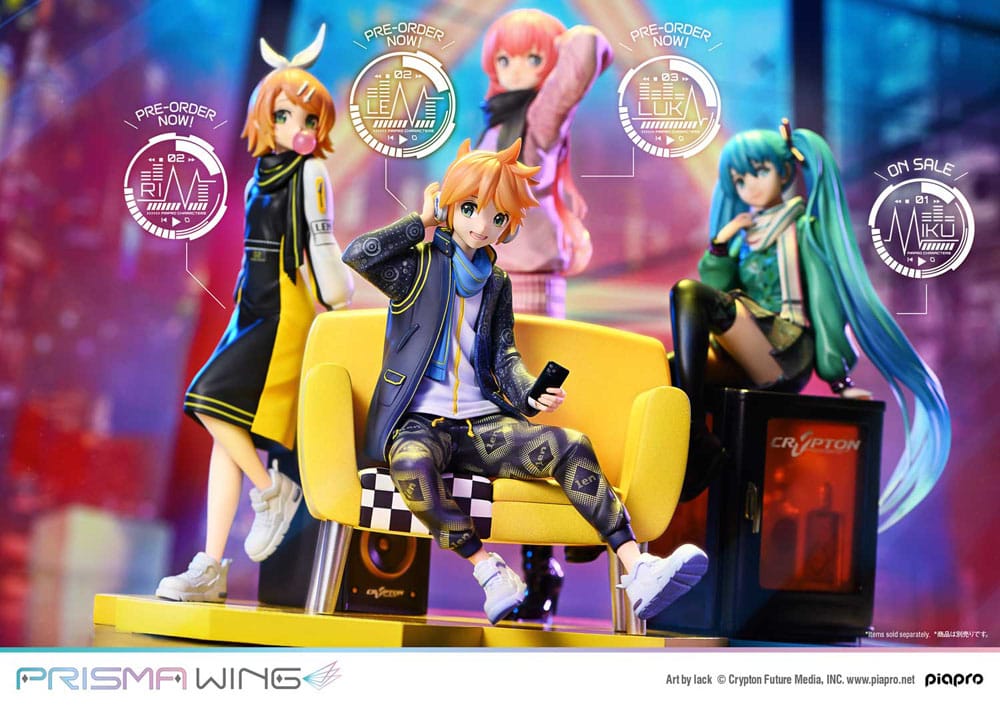 Vocaloid - Kagamine Len (Art by lack) 1/7 Scale - Piapro Characters Prisma Wing – Bild 7