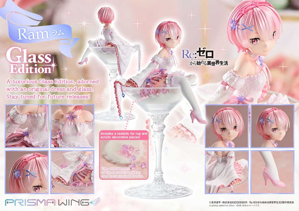 Re:Zero - Ram Glass Edition 1/7 Scale - Starting Life in Another World Prisma Wing – Bild 4