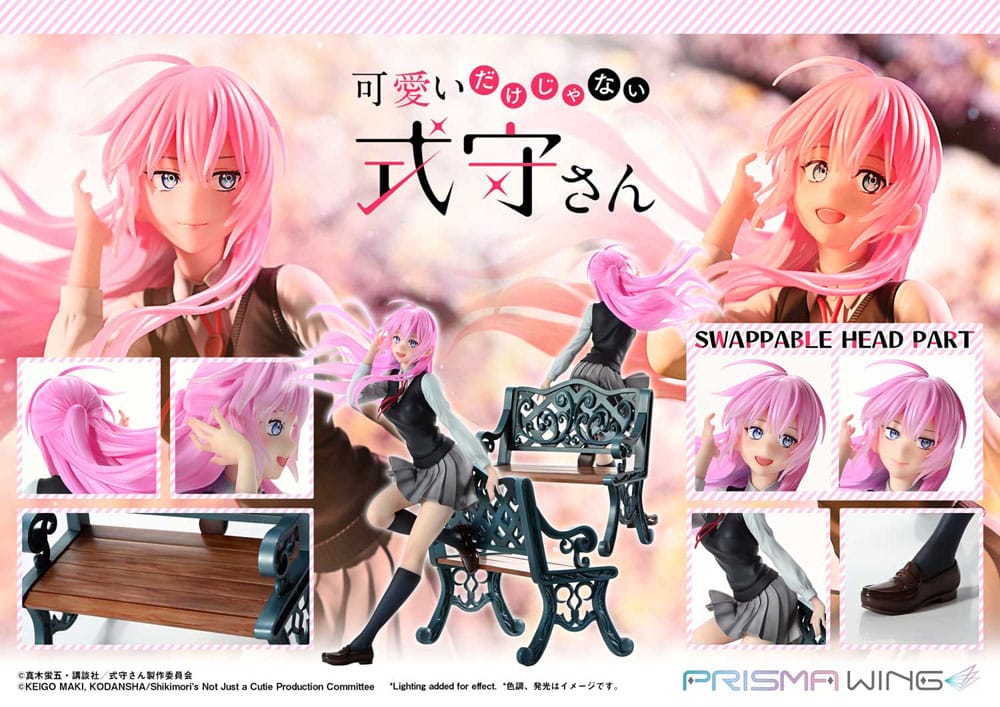 Shikimor's Not Just a Cutie Prisma Wing PVC Statue 1/7 Shikimori san 22 cm – Bild 14
