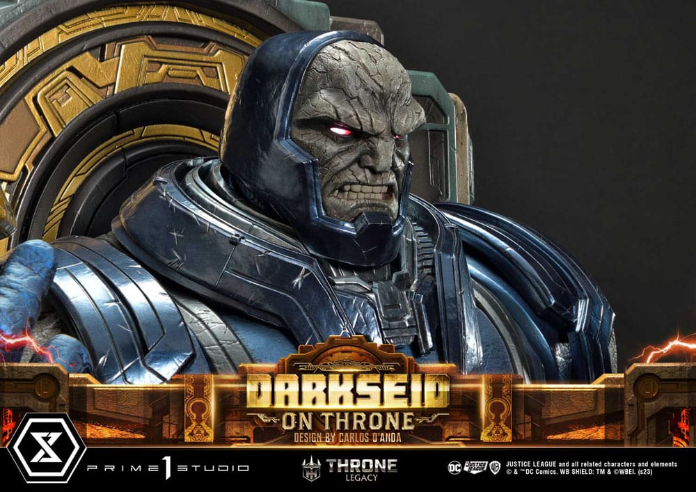 Throne Legacy - Justice League (Comics) Darkseid on Throne Design by Carlos D'Anda Standard Version 1/4 Scale - Series – Bild 13