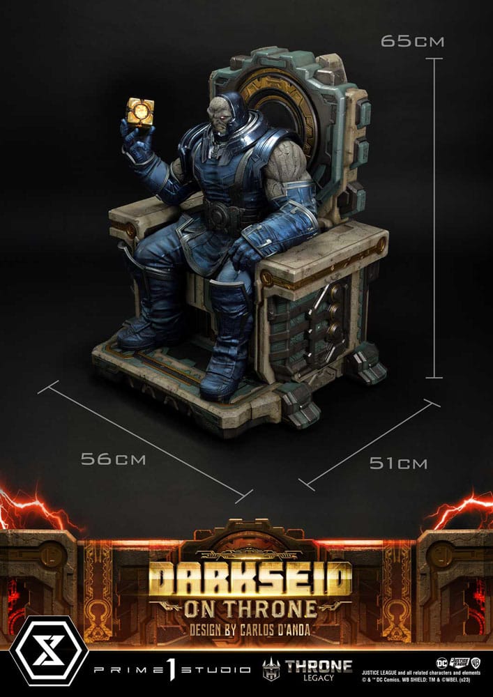 Throne Legacy - Justice League (Comics) Darkseid on Throne Design by Carlos D'Anda Standard Version 1/4 Scale - Series – Bild 4