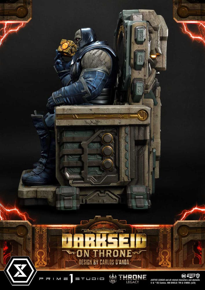 Throne Legacy - Justice League (Comics) Darkseid on Throne Design by Carlos D'Anda Standard Version 1/4 Scale - Series – Bild 7