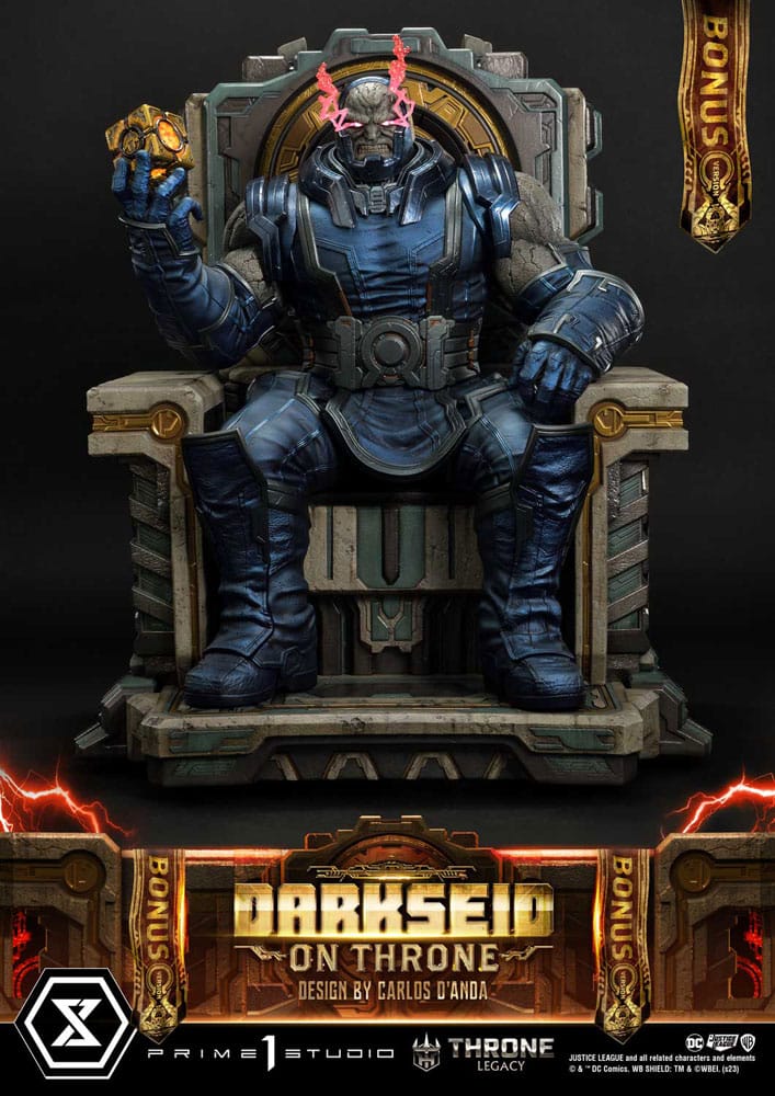 Throne Legacy - Justice League (Comics) Darkseid on Throne Design by Carlos D'Anda Deluxe Bonus Version 1/4 Scale - Series – Bild 1