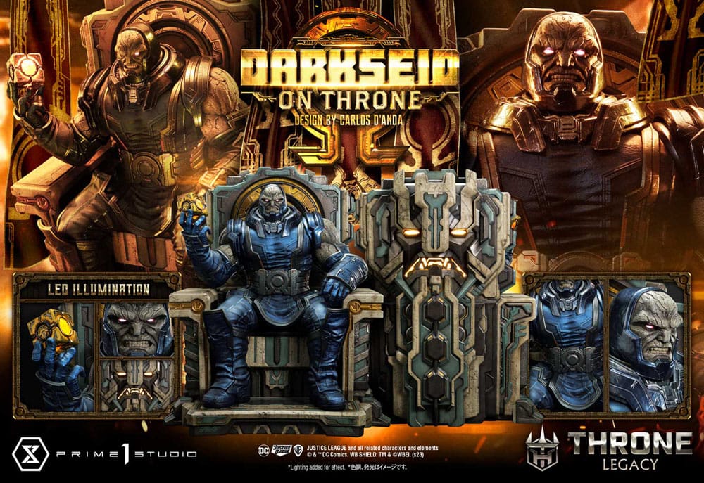 Throne Legacy - Justice League (Comics) Darkseid on Throne Design by Carlos D'Anda Deluxe Bonus Version 1/4 Scale - Series – Bild 2