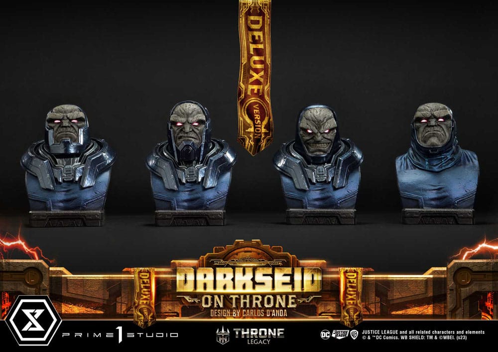 Throne Legacy - Justice League (Comics) Darkseid on Throne Design by Carlos D'Anda Deluxe Bonus Version 1/4 Scale - Series – Bild 22