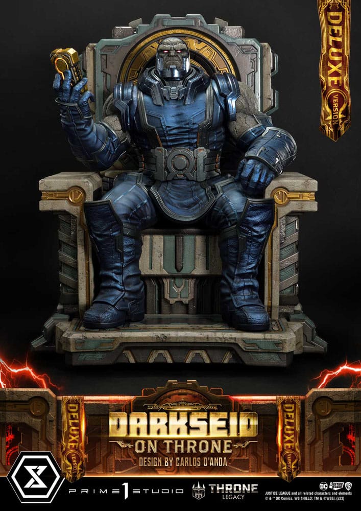 Throne Legacy - Justice League (Comics) Darkseid on Throne Design by Carlos D'Anda Deluxe Bonus Version 1/4 Scale - Series – Bild 23