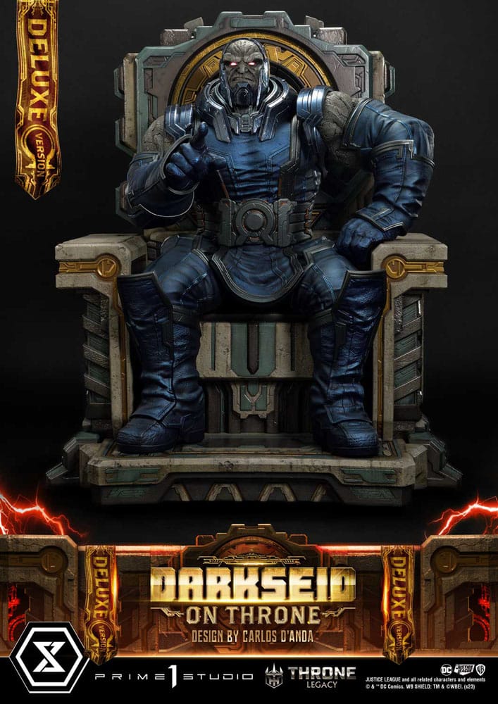 Throne Legacy - Justice League (Comics) Darkseid on Throne Design by Carlos D'Anda Deluxe Bonus Version 1/4 Scale - Series – Bild 24