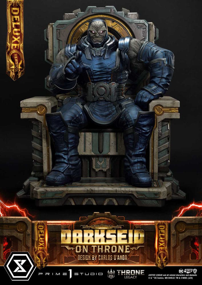 Throne Legacy - Justice League (Comics) Darkseid on Throne Design by Carlos D'Anda Deluxe Bonus Version 1/4 Scale - Series – Bild 25
