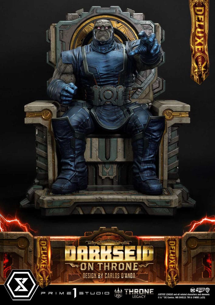 Throne Legacy - Justice League (Comics) Darkseid on Throne Design by Carlos D'Anda Deluxe Bonus Version 1/4 Scale - Series – Bild 26