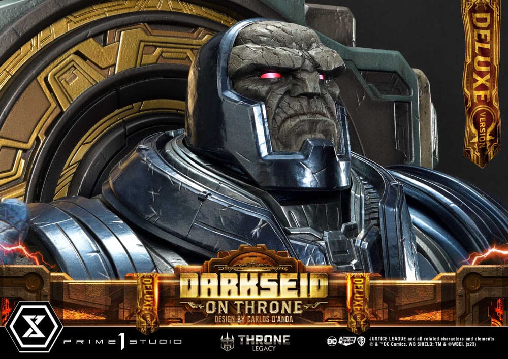 Throne Legacy - Justice League (Comics) Darkseid on Throne Design by Carlos D'Anda Deluxe Bonus Version 1/4 Scale - Series – Bild 27