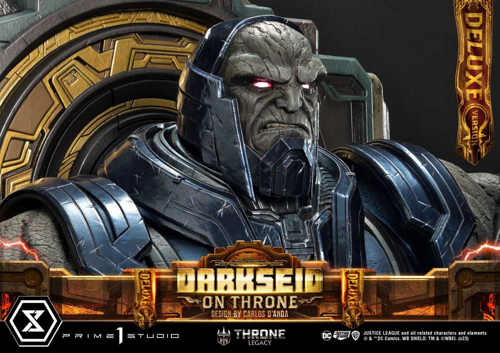 Throne Legacy - Justice League (Comics) Darkseid on Throne Design by Carlos D'Anda Deluxe Bonus Version 1/4 Scale - Series – Bild 28