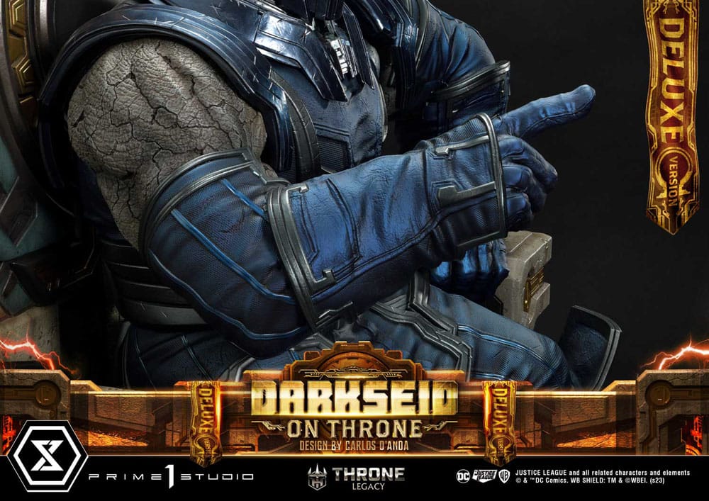 Throne Legacy - Justice League (Comics) Darkseid on Throne Design by Carlos D'Anda Deluxe Bonus Version 1/4 Scale - Series – Bild 29
