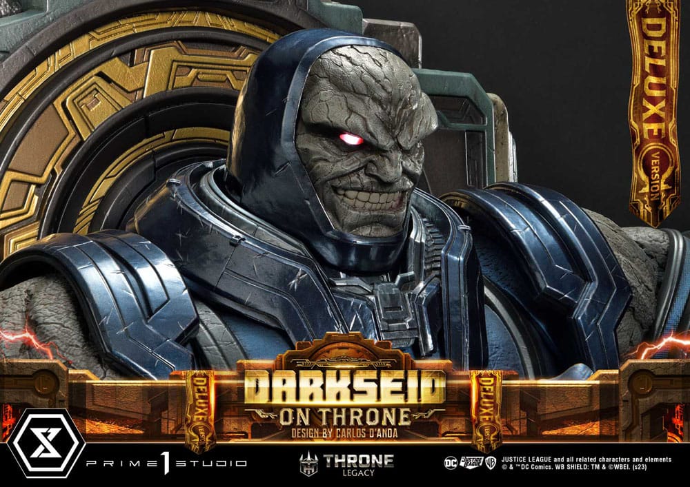 Throne Legacy - Justice League (Comics) Darkseid on Throne Design by Carlos D'Anda Deluxe Bonus Version 1/4 Scale - Series – Bild 30