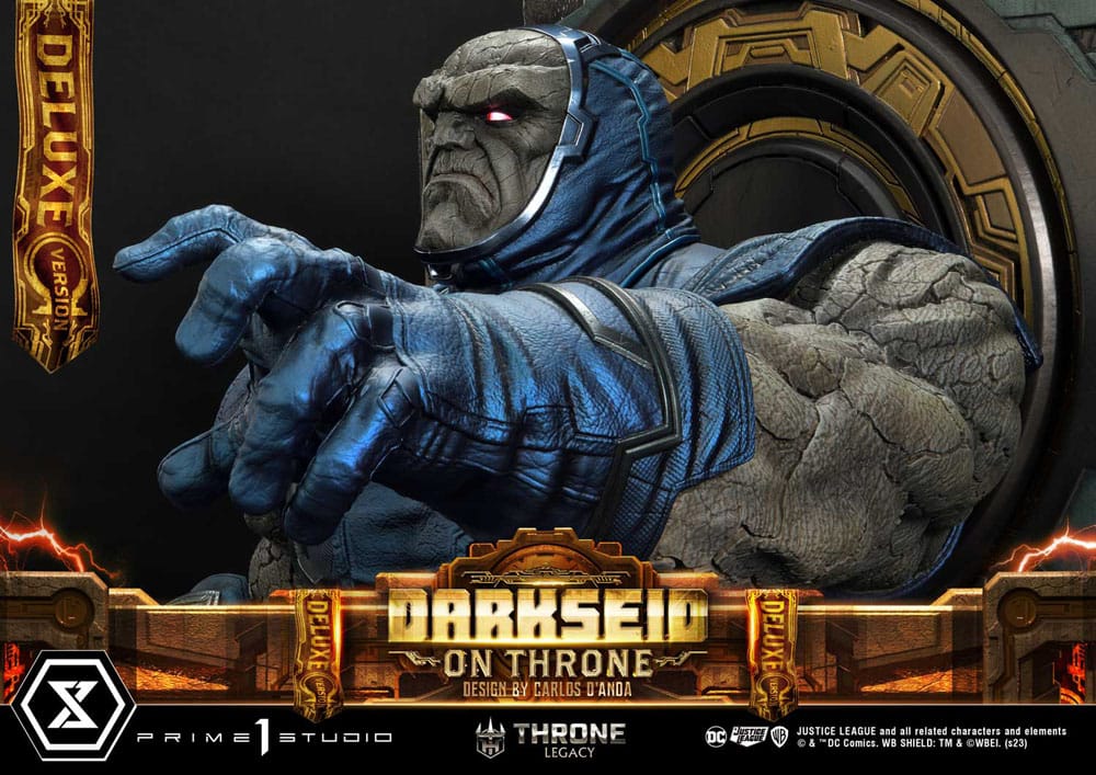 Throne Legacy - Justice League (Comics) Darkseid on Throne Design by Carlos D'Anda Deluxe Bonus Version 1/4 Scale - Series – Bild 4
