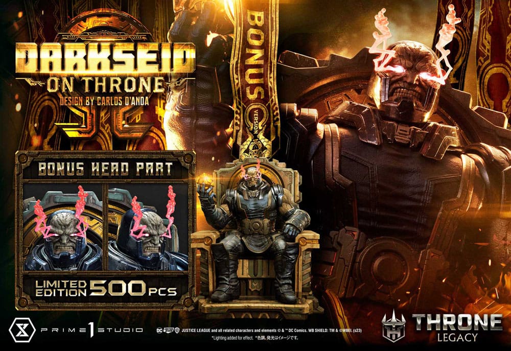Throne Legacy - Justice League (Comics) Darkseid on Throne Design by Carlos D'Anda Deluxe Bonus Version 1/4 Scale - Series – Bild 5