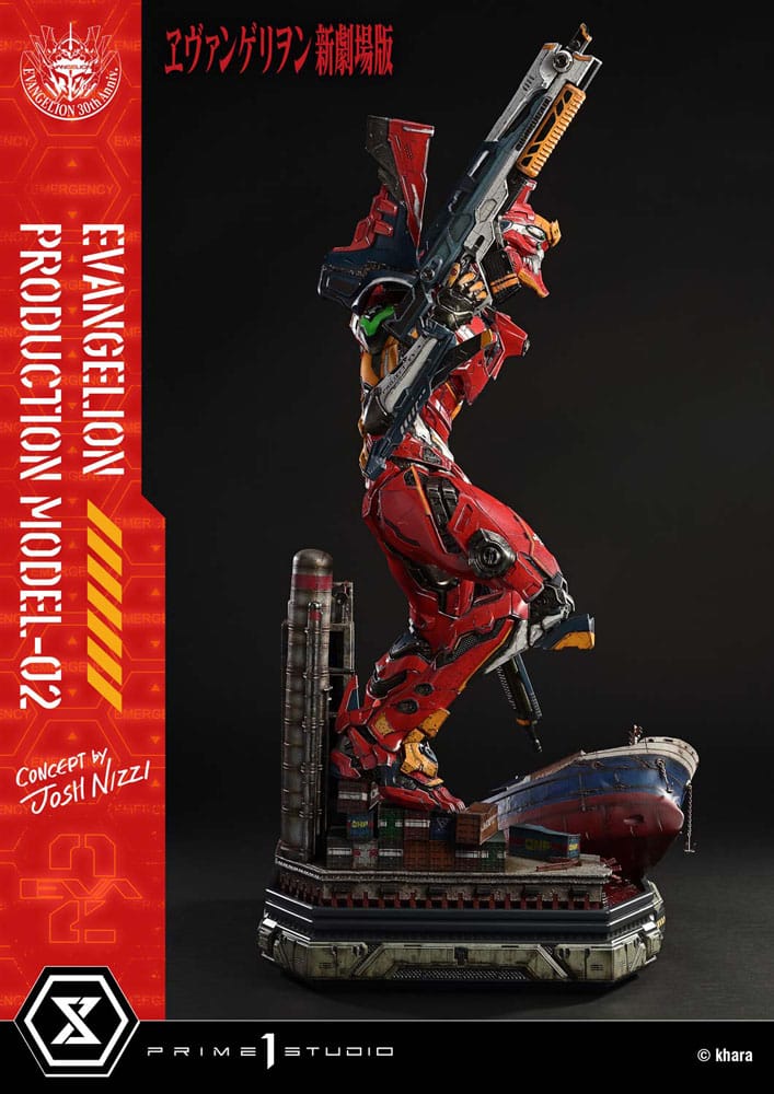 Evangelion - Rebuild of Evangelion Ultimate Diorama Masterline Series Statue Evangelion Production Model-02 (Concept By Josh Nizzi) – Bild 11