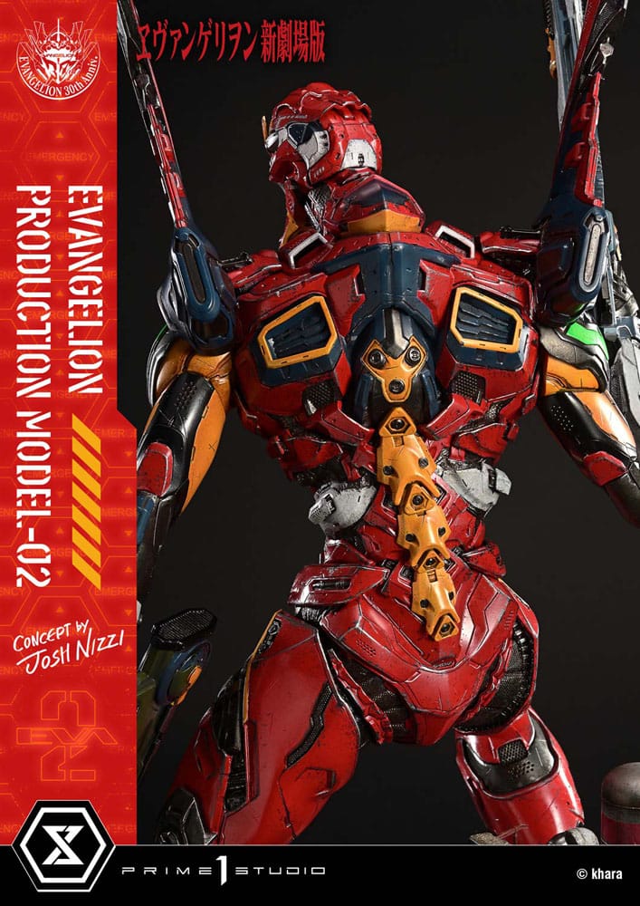 Evangelion - Rebuild of Evangelion Ultimate Diorama Masterline Series Statue Evangelion Production Model-02 (Concept By Josh Nizzi) – Bild 15