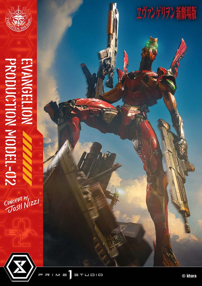 Evangelion - Rebuild of Evangelion Ultimate Diorama Masterline Series Statue Evangelion Production Model-02 (Concept By Josh Nizzi) – Bild 5