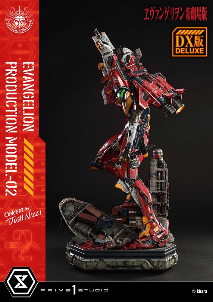 Evangelion - Rebuild of Evangelion Ultimate Diorama Masterline Series Statue Evangelion Production Model-02 (Concept By Josh Nizzi) Deluxe Version – Bild 12