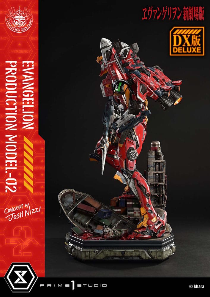 Evangelion - Rebuild of Evangelion Ultimate Diorama Masterline Series Statue Evangelion Production Model-02 (Concept By Josh Nizzi) Deluxe Version – Bild 15