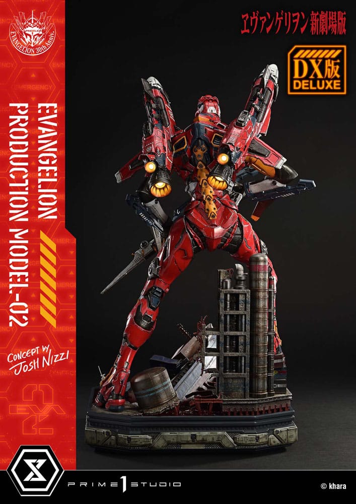 Evangelion - Rebuild of Evangelion Ultimate Diorama Masterline Series Statue Evangelion Production Model-02 (Concept By Josh Nizzi) Deluxe Version – Bild 16
