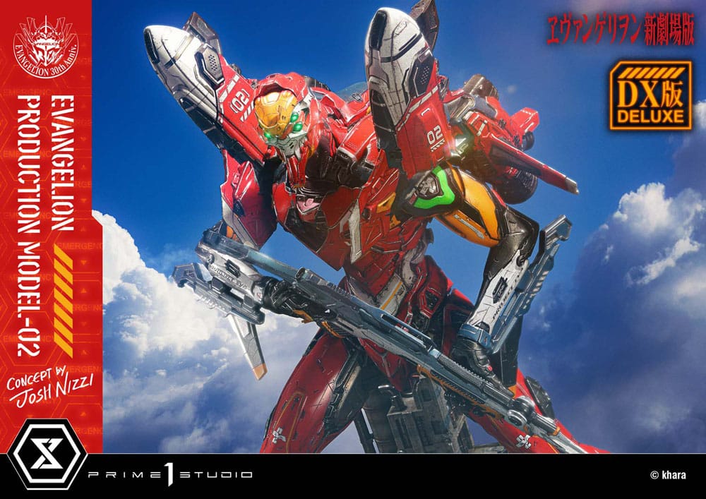 Evangelion - Rebuild of Evangelion Ultimate Diorama Masterline Series Statue Evangelion Production Model-02 (Concept By Josh Nizzi) Deluxe Version – Bild 5