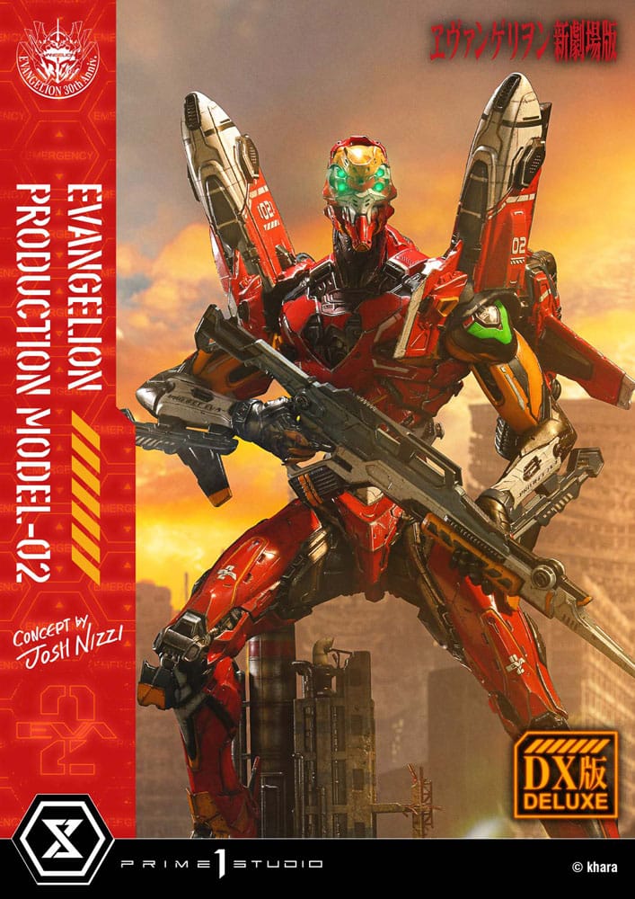 Evangelion - Rebuild of Evangelion Ultimate Diorama Masterline Series Statue Evangelion Production Model-02 (Concept By Josh Nizzi) Deluxe Version – Bild 6