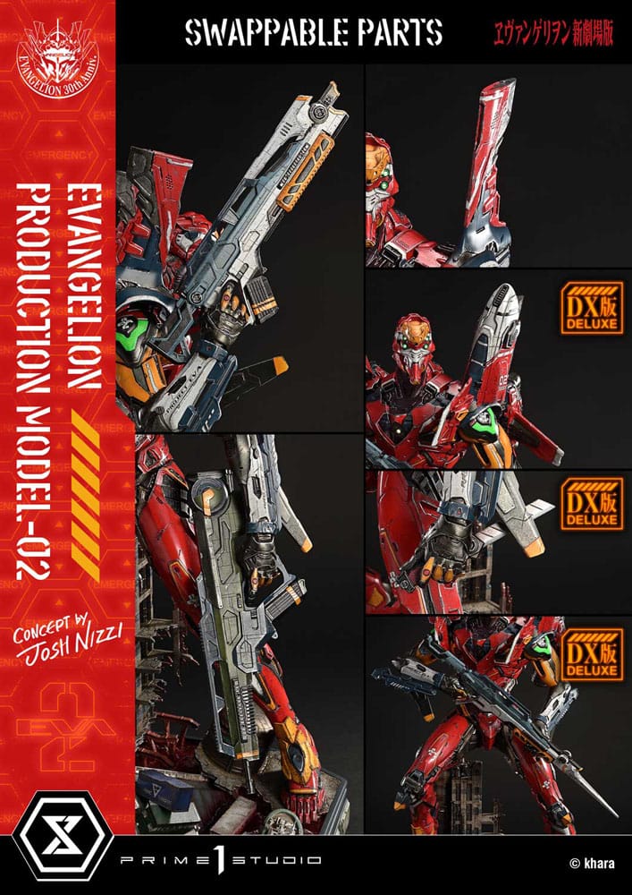 Evangelion - Rebuild of Evangelion Ultimate Diorama Masterline Series Statue Evangelion Production Model-02 (Concept By Josh Nizzi) Deluxe Version – Bild 9