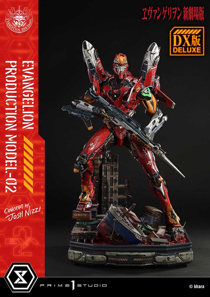 Evangelion - Rebuild of Evangelion Ultimate Diorama Masterline Series Statue Evangelion Production Model-02 (Concept By Josh Nizzi) Deluxe Bonus Version – Bild 12