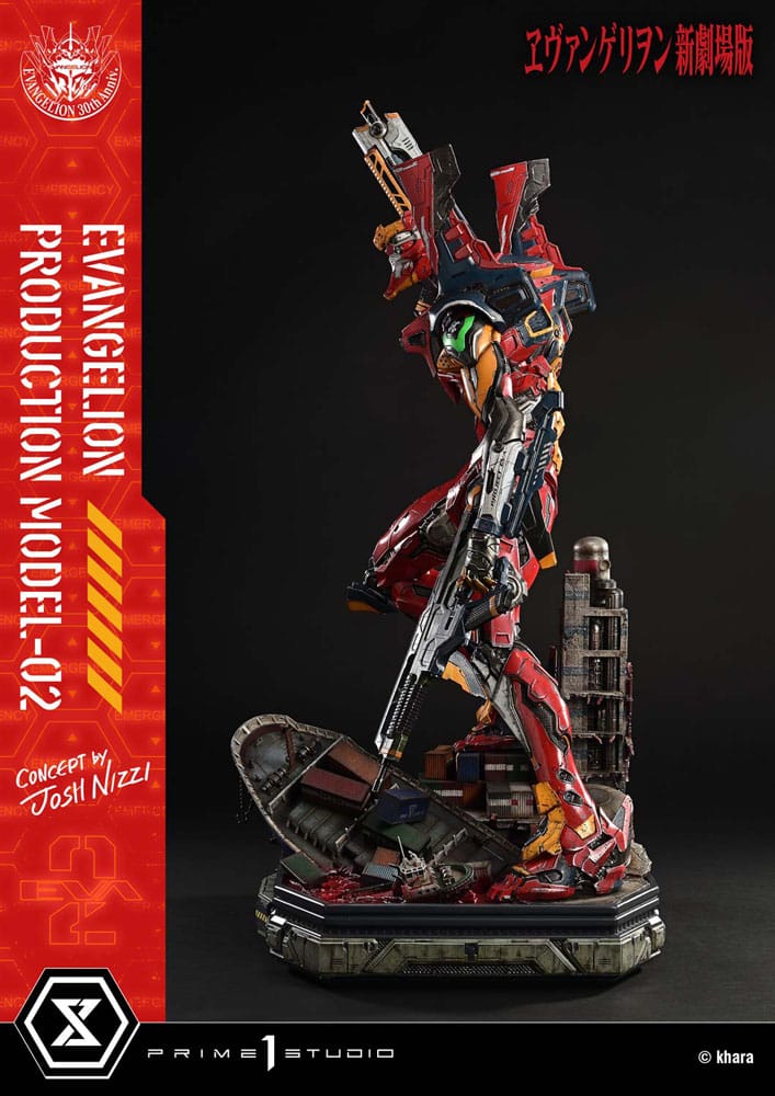 Evangelion - Rebuild of Evangelion Ultimate Diorama Masterline Series Statue Evangelion Production Model-02 (Concept By Josh Nizzi) Deluxe Bonus Version – Bild 21