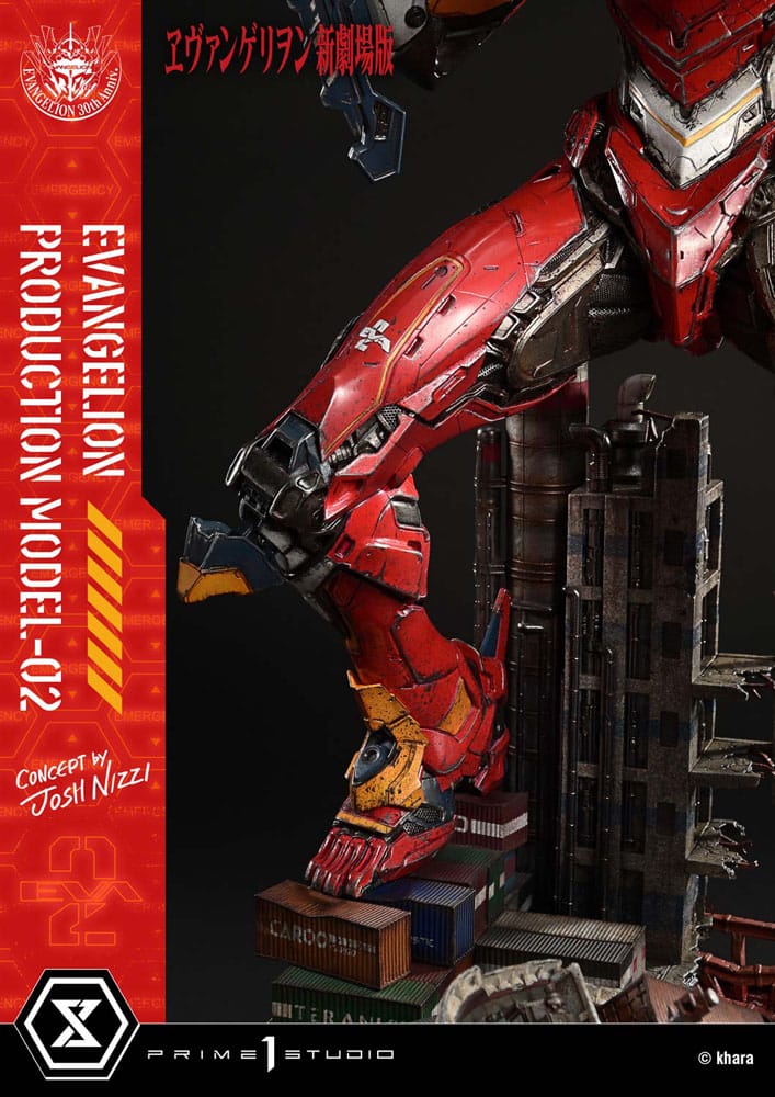 Evangelion - Rebuild of Evangelion Ultimate Diorama Masterline Series Statue Evangelion Production Model-02 (Concept By Josh Nizzi) Deluxe Bonus Version – Bild 25