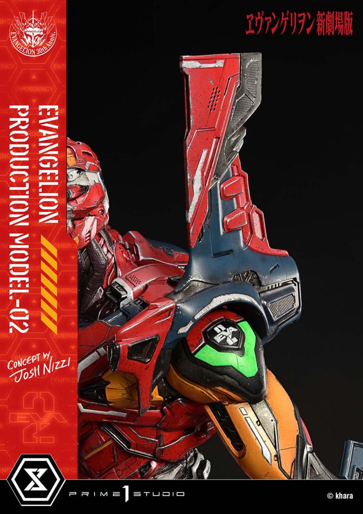 Evangelion - Rebuild of Evangelion Ultimate Diorama Masterline Series Statue Evangelion Production Model-02 (Concept By Josh Nizzi) Deluxe Bonus Version – Bild 26