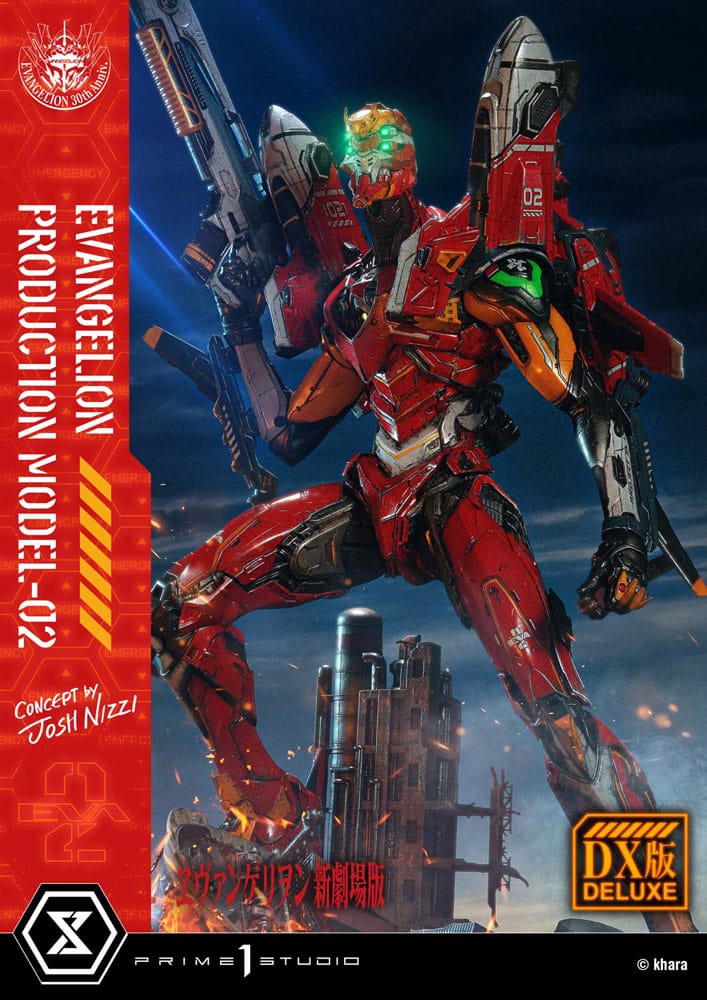 Evangelion - Rebuild of Evangelion Ultimate Diorama Masterline Series Statue Evangelion Production Model-02 (Concept By Josh Nizzi) Deluxe Bonus Version – Bild 5