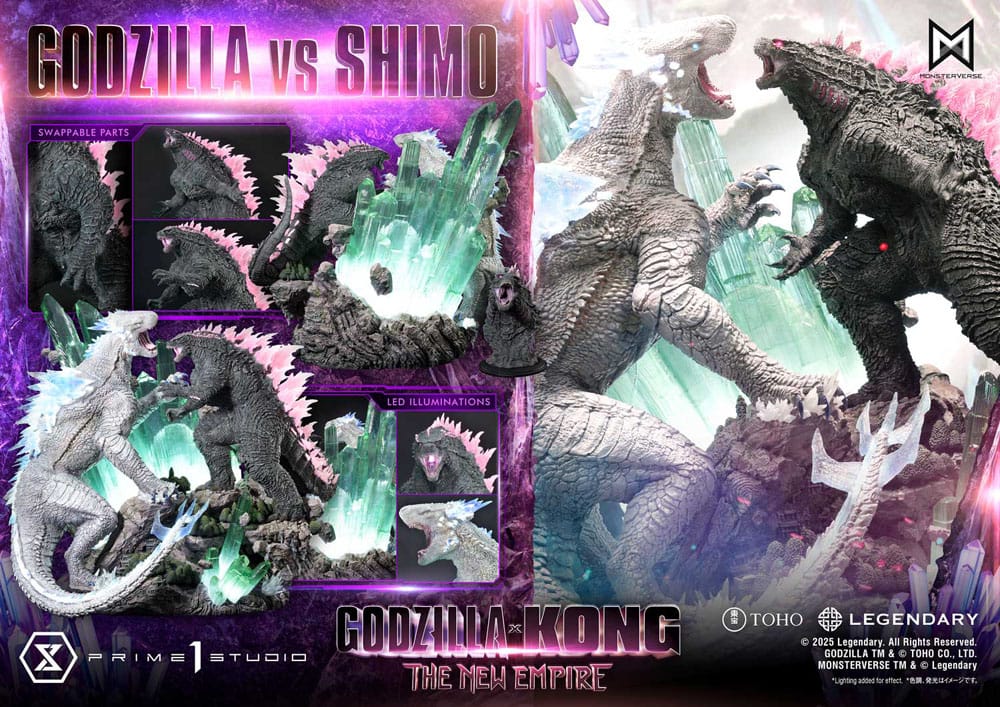 Godzilla - Godzilla vs Shimo Bonus Version - x Kong: The New Empire Ultimate Diorama Masterline Series – Bild 13