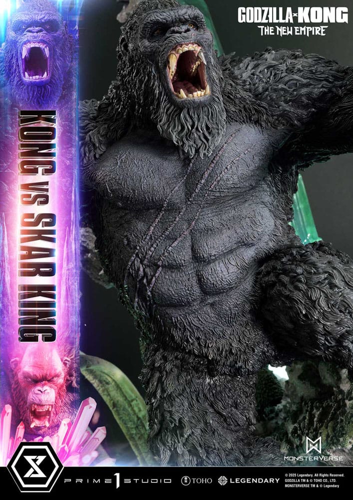 Godzilla - Kong vs Skar King - x Kong: The New Empire Ultimate Diorama Masterline Series – Bild 21