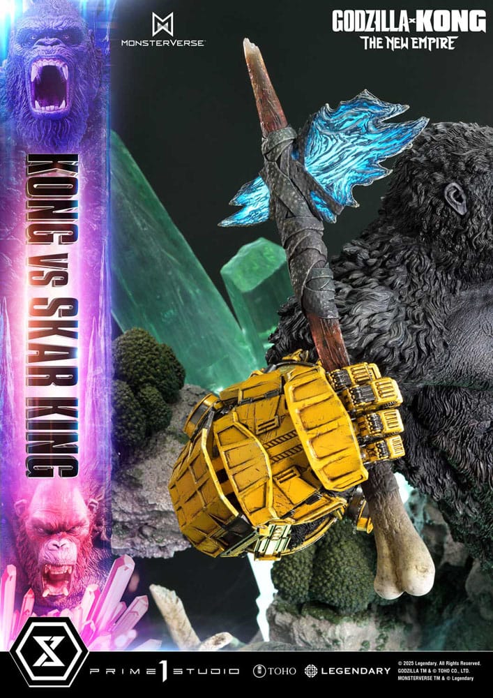 Godzilla - Kong vs Skar King - x Kong: The New Empire Ultimate Diorama Masterline Series – Bild 22