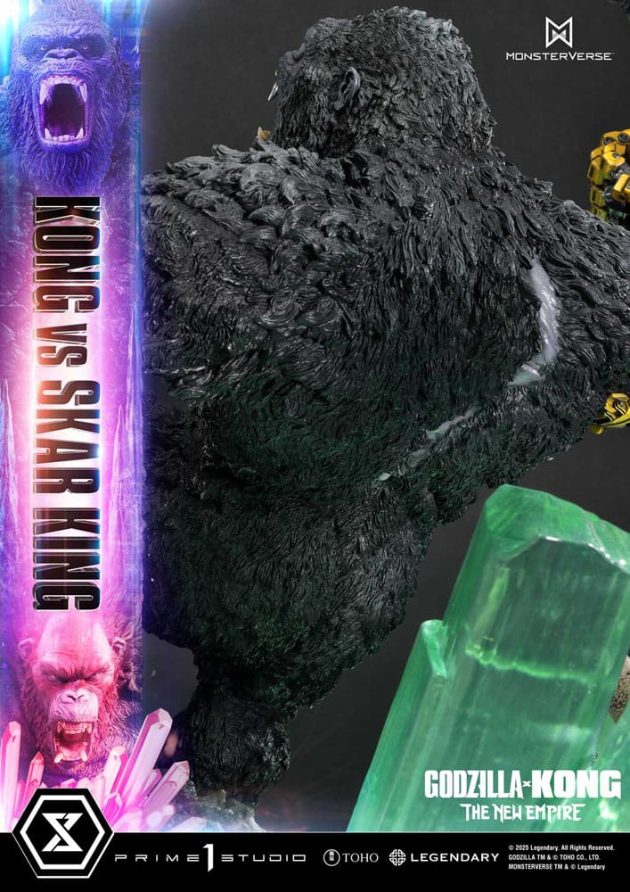 Godzilla - Kong vs Skar King - x Kong: The New Empire Ultimate Diorama Masterline Series – Bild 23