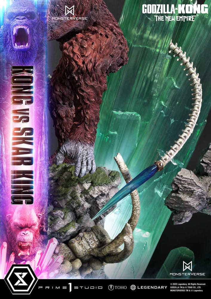 Godzilla - Kong vs Skar King - x Kong: The New Empire Ultimate Diorama Masterline Series – Bild 25