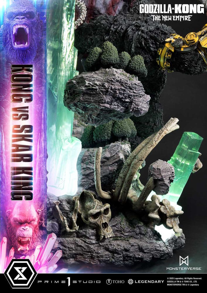 Godzilla - Kong vs Skar King - x Kong: The New Empire Ultimate Diorama Masterline Series – Bild 26