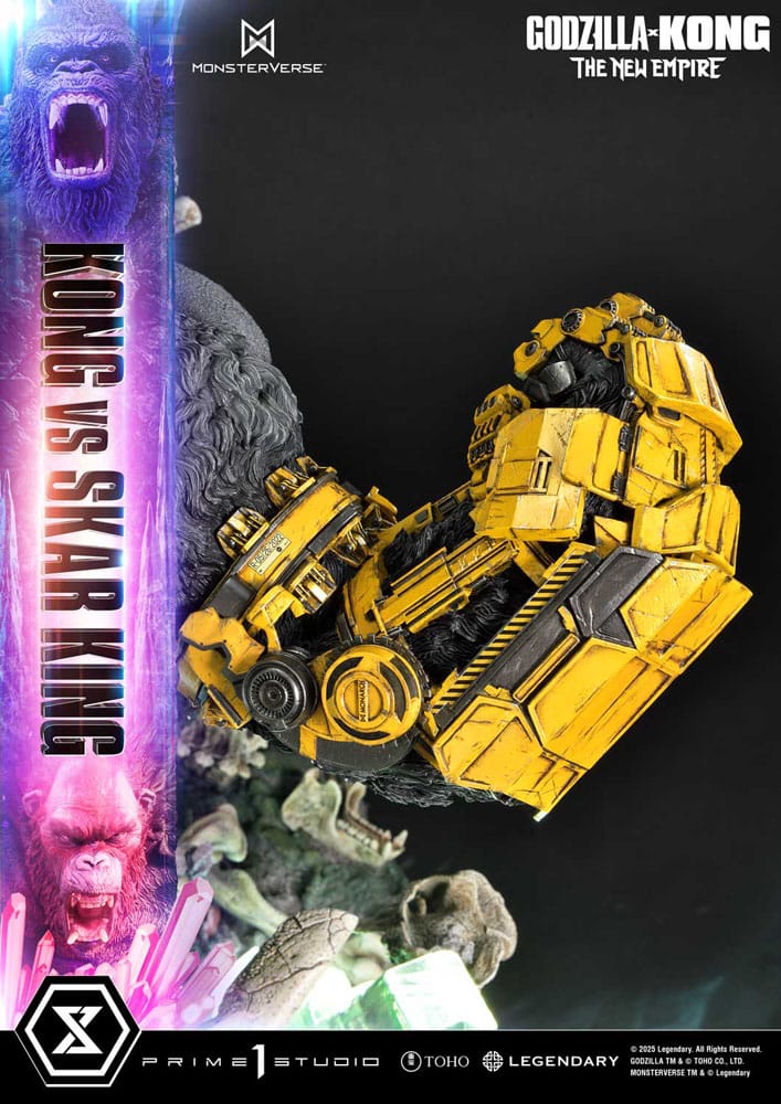 Godzilla - Kong vs Skar King - x Kong: The New Empire Ultimate Diorama Masterline Series – Bild 27