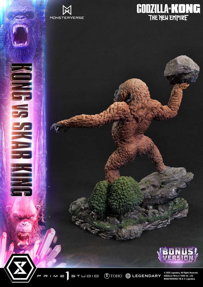Godzilla - Kong vs Skar King Bonus Version - x Kong: The New Empire Ultimate Diorama Masterline Series – Bild 11
