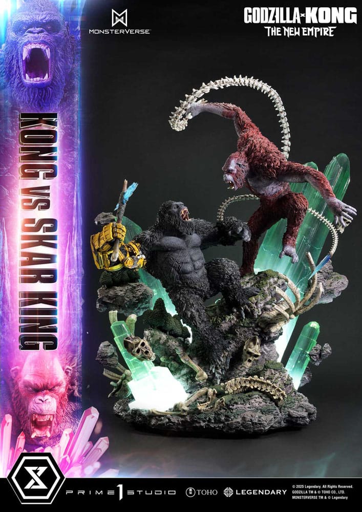 Godzilla - Kong vs Skar King Bonus Version - x Kong: The New Empire Ultimate Diorama Masterline Series – Bild 18