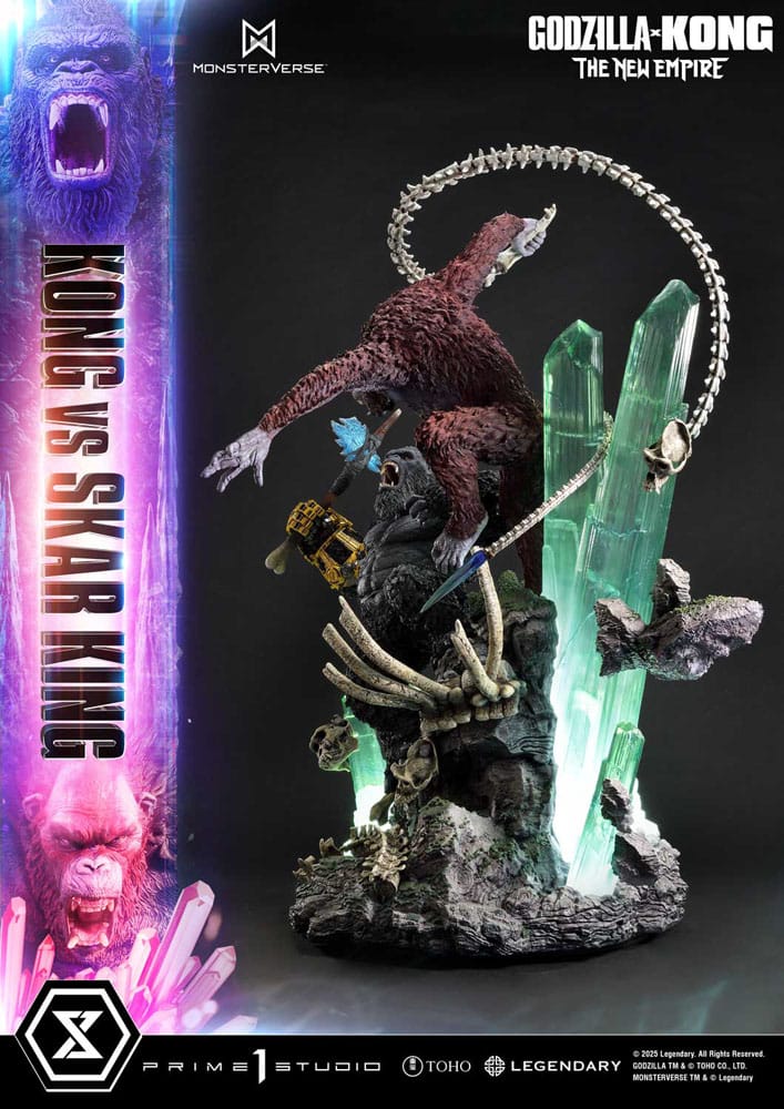 Godzilla - Kong vs Skar King Bonus Version - x Kong: The New Empire Ultimate Diorama Masterline Series – Bild 22