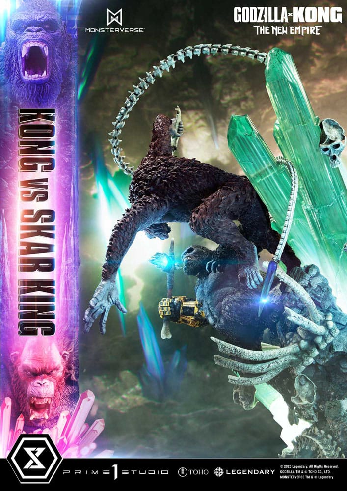 Godzilla - Kong vs Skar King Bonus Version - x Kong: The New Empire Ultimate Diorama Masterline Series – Bild 23