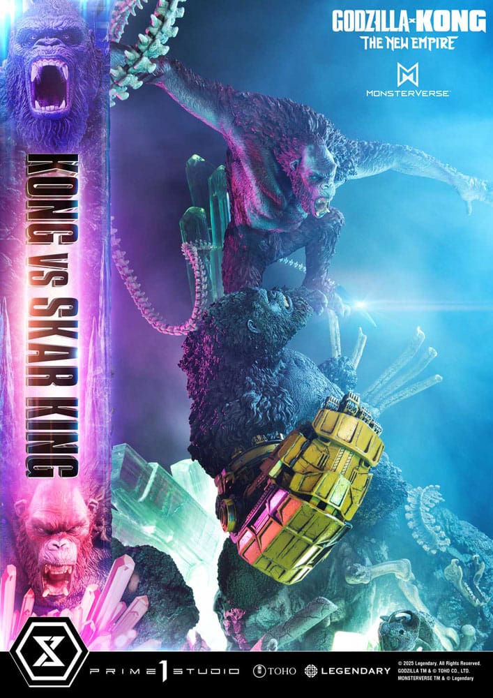 Godzilla - Kong vs Skar King Bonus Version - x Kong: The New Empire Ultimate Diorama Masterline Series – Bild 24