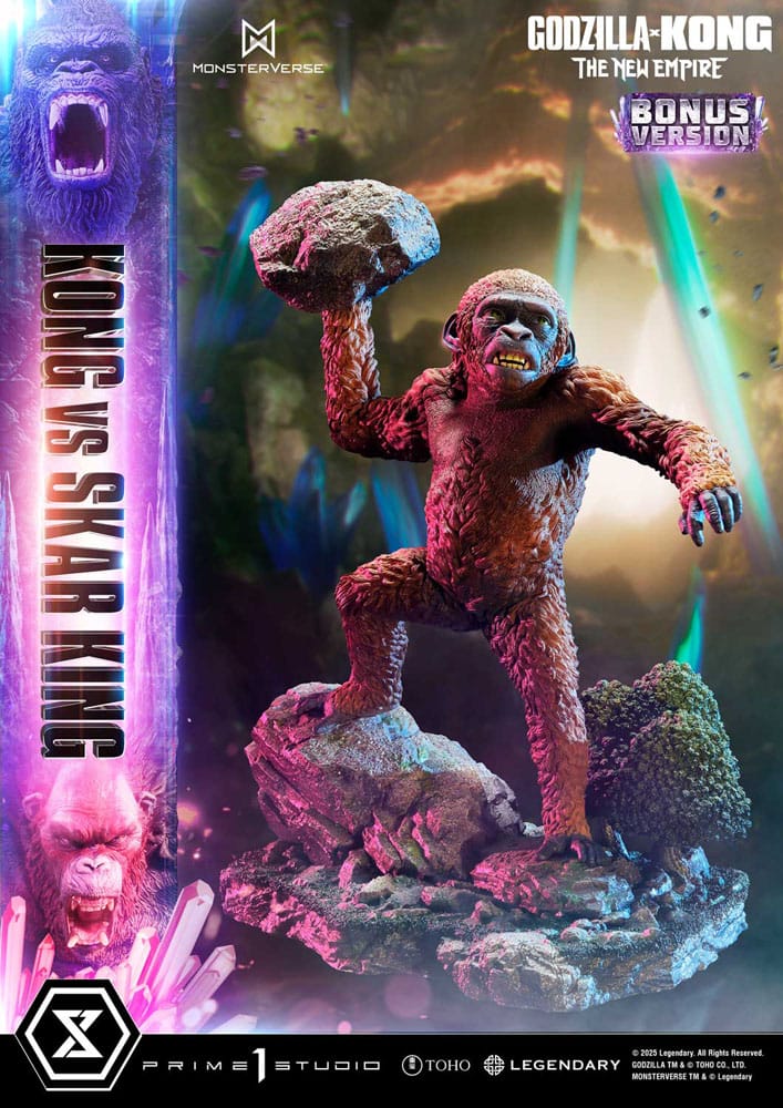 Godzilla - Kong vs Skar King Bonus Version - x Kong: The New Empire Ultimate Diorama Masterline Series – Bild 4